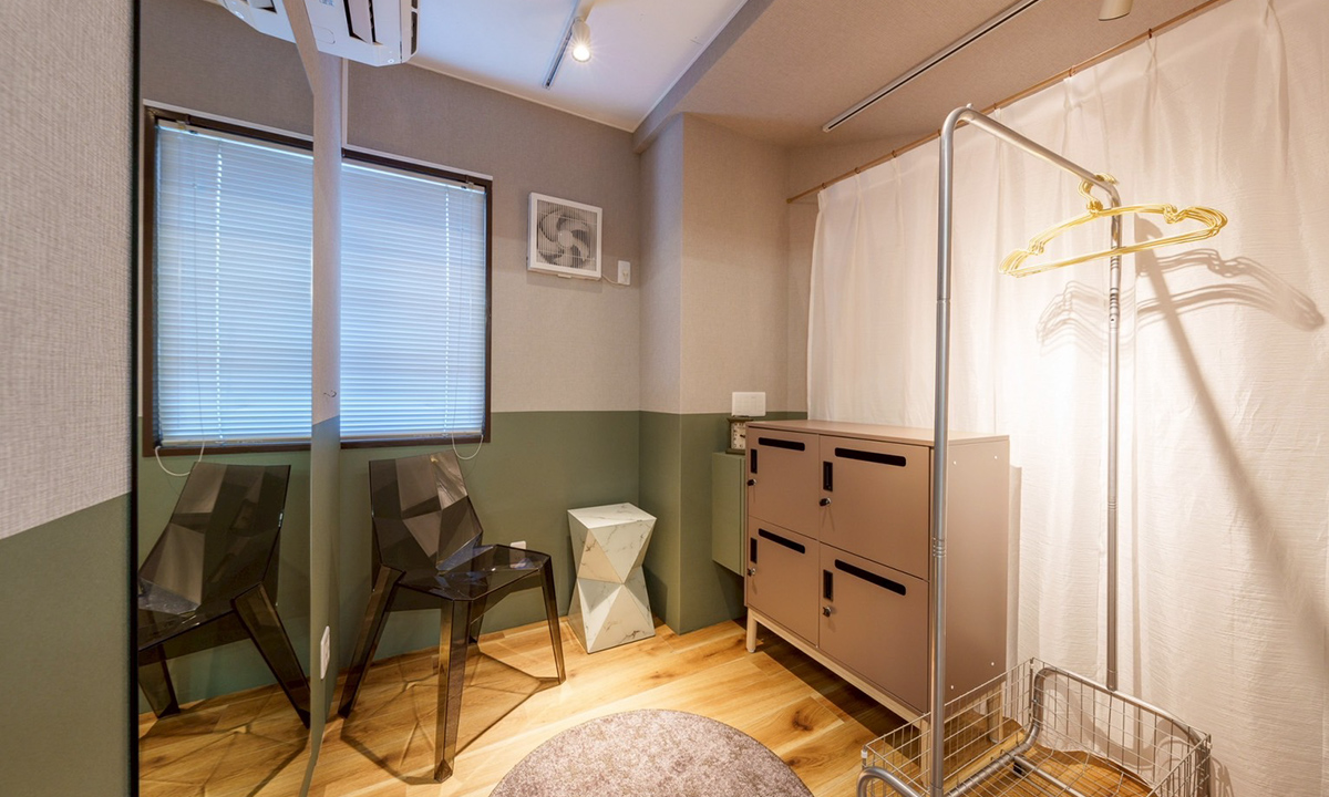 パーソナルトレーニングジムGOAL ZERO 女性更衣室イメージ